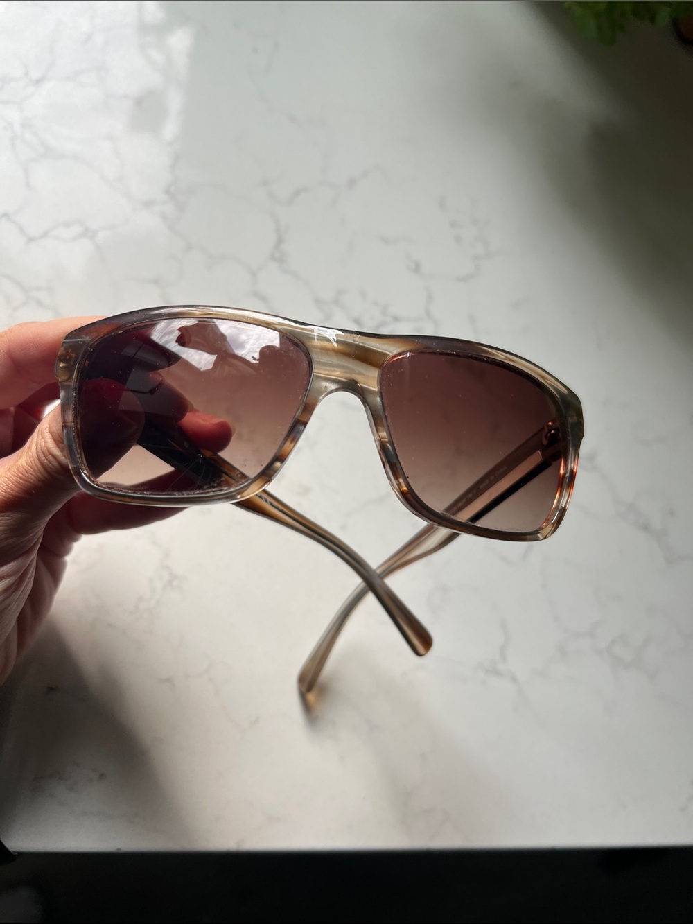 Marc Jacobs Brown Gradient Frame Sunglasses